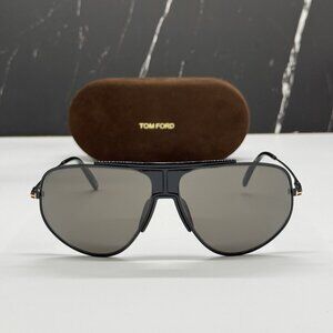 NEW TOM FORD ADDISON TF928 02A BLACK MEN SUNGLASSES TOM FORD FT0928 02A